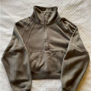 Scuba Oversized Funnel Neck Half-Zip size Xs/S - ROVR color